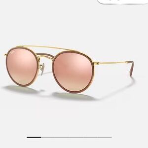 Ray Ban Round Double Bridge Sunglasses